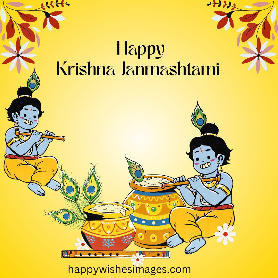 happy Krishna Janmashtami