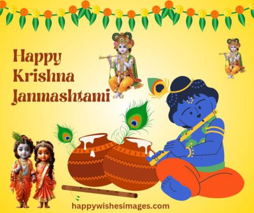 happy Krishna Janmashtami 
